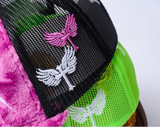 Kappe Reflection Luxury Fuzzy Trucker Teddy Bear Brown