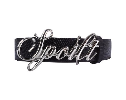 Gürtel Spoilt Clo. Snake Skin Belt Black