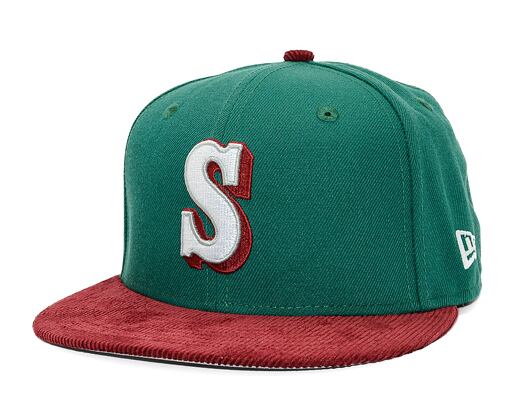 Kappe New Era - 59FIFTY MLB Contrast Cord - Seattle Mariners - Green