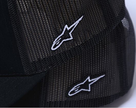 Kappe Alpinestars - Heritage Patch Trucker - Black/Black