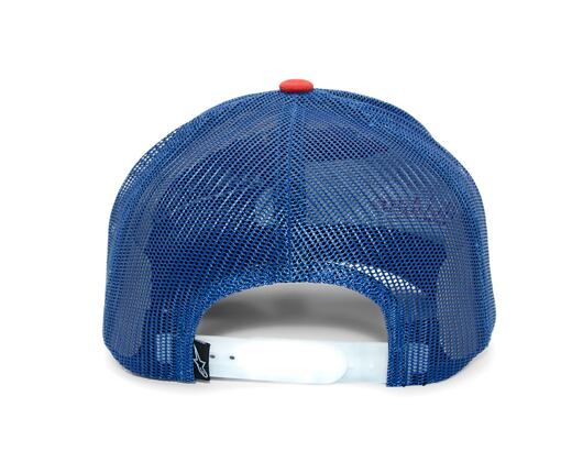Kappe Alpinestars - Dunker Trucker - White/Red/Blue