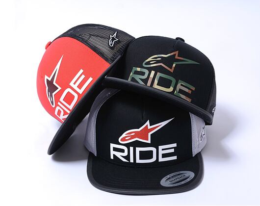 Kappe Alpinestars - Ride 4.0 - Black/White/Red