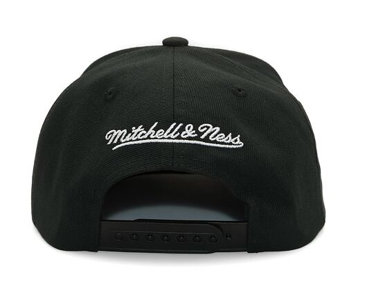 Kappe Mitchell & Ness - Evergreen Black/White Snapback - Brooklyn Nets - Black