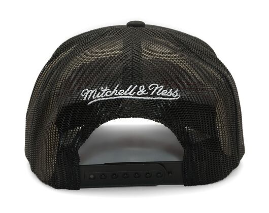 Kappe Mitchell & Ness - Evergreen Trucker - Brooklyn Nets - Black