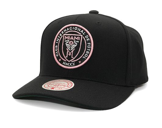 Schirmmütze Mitchell & Ness - MLS Team Ground 2.0 Pro Snapback - Inter Miami CF - Schwarz