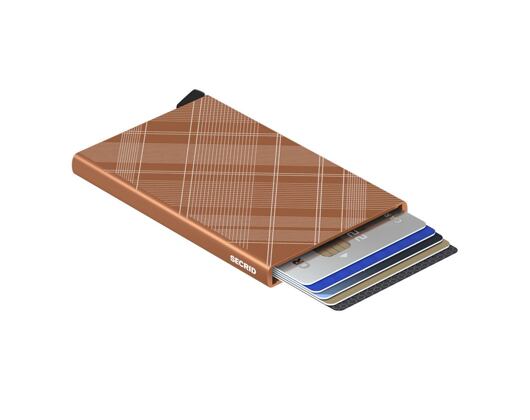 Geldbörse Secrid Cardprotector Laser - Tartan Rust