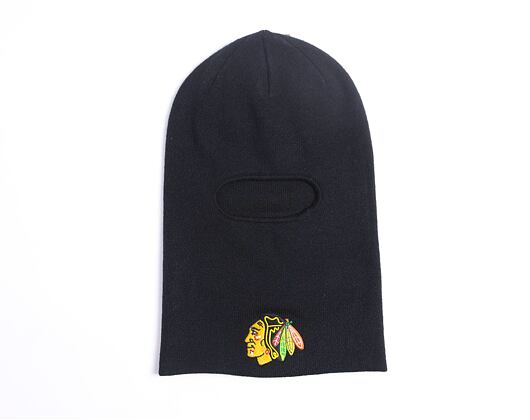 Sturmhaube Mitchell & Ness - Tailgate Balaclava Knit - Chicago Blackhawks - Black