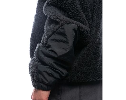 Pullover Karl Kani Metal Signature Teddy Hoodie black