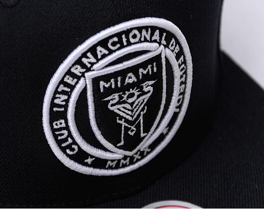 Kappe Mitchell & Ness - Evergreen Black White Snapback - Inter Miami Cf - Black