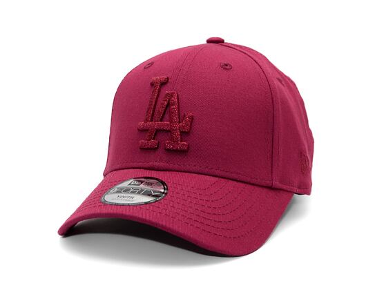 Kinder Kappe New Era - MLB Metallic 9FORTY - LA Dodgers - Burgundy
