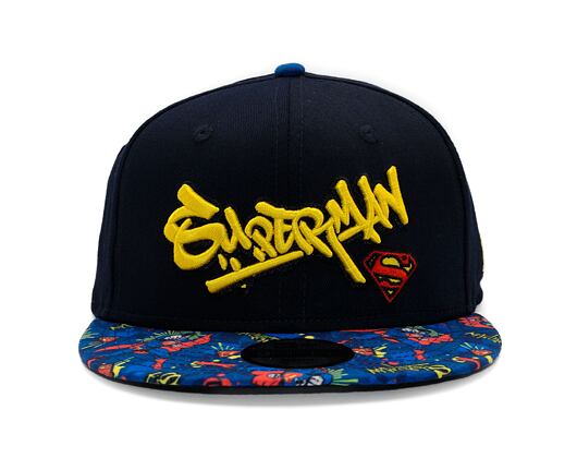 Kinder Kappe New Era - Warner Bros Superman 9FIFTY - Navy