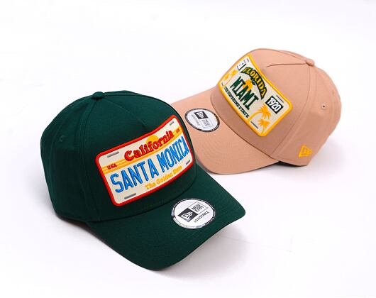 Kappe New Era - License Plate 9FORTY A-Frame - Dark Green