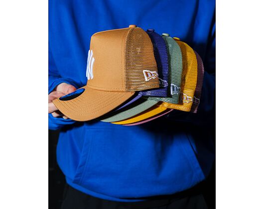 Kappe New Era - MLB Essential 9FORTY Trucker - NY Yankees - Blue