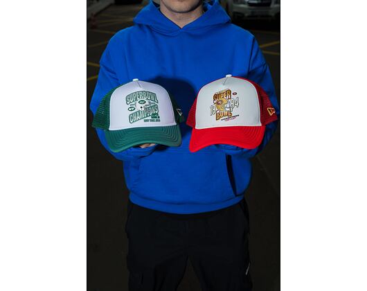 Kappe New Era - NFL Superbowl 9FORTY Trucker - NY Jets - Emerald Green