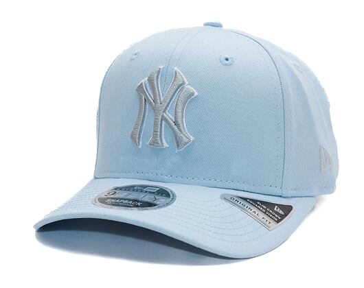 Kappe New Era - MLB World Series 9FIFTY Original Fit - NY Yankees - Pastel Blue / Gray