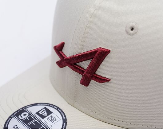 Kappe New Era - F1 Seasonal 9FIFTY Original Fit - Alpine Racing - Cream / Burgundy
