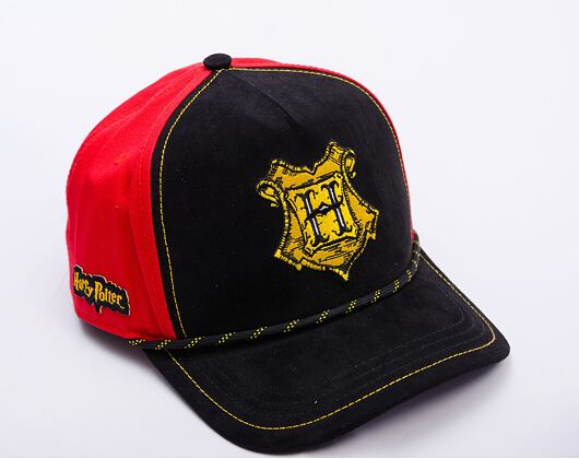 Kappe Capslab - Trucker Harry Potter - Hogwards Suede - Black/Red