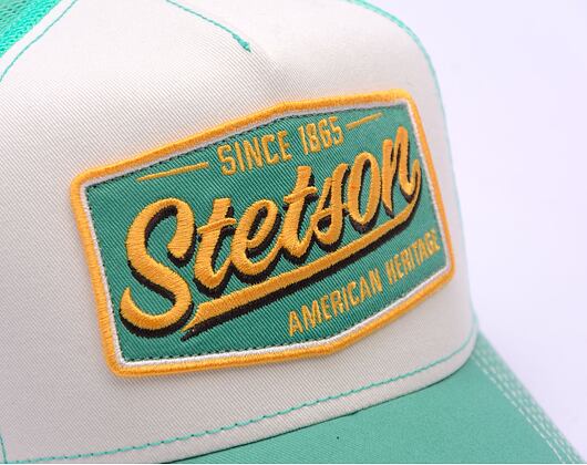 Kappe Stetson - Trucker Cap Vintage - Mint/Off-White