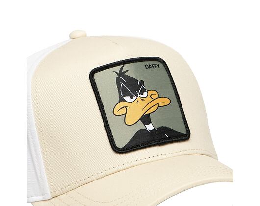 Kappe Capslab - Trucker Looney Tunes - Daffy Duck - Cream / White