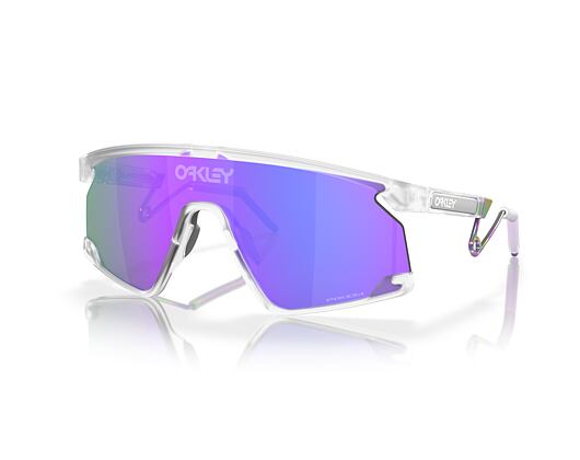 Sonnenbrille Oakley - BXTR Metal - Matte clear/Prizm Violet
