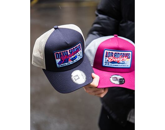 Kappe New Era - MLB City Patch 9FORTY Trucker - NY Yankees - Navy