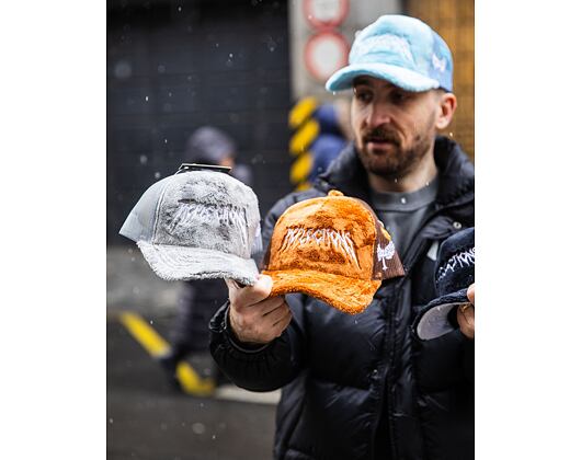 Kappe Reflection Luxury Fuzzy Trucker Teddy Bear Brown