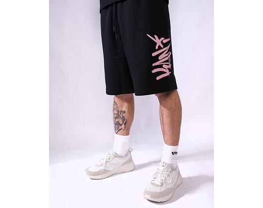 Shorts Karl Kani - Kani Tag Sweatshorts - black/rose