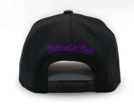 Kappe Mitchell & Ness - Branded Pinscript Classic Red - Black/Purple
