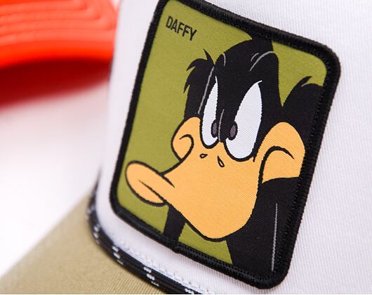 Kappi Capslab - Trucker Looney Tunes - Daffy Duck - Tarnmuster