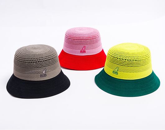 Hut Kangol - Double Mesh Lahinch - Peony Pink/Scarlet