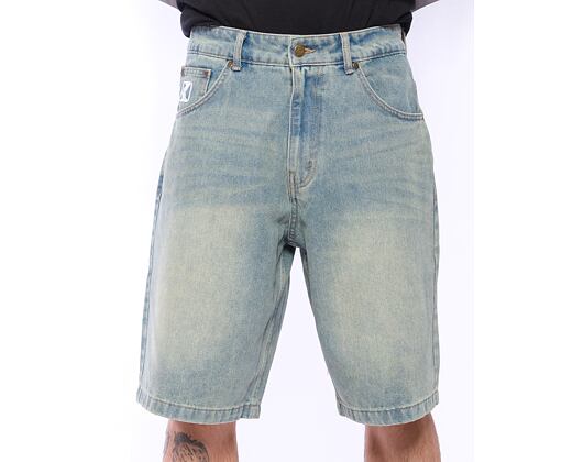 Shorts Karl Kani OG Denim Baggy Jorts bleached blue
