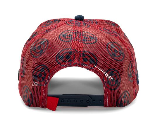 Kappe Capslab X Naruto - Sasuke Itachi - Serge Coton Mesh Imprime