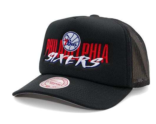 Kappe Mitchell & Ness - Philadelphia 76Ers - Year Of The Snake Trucker Hwc - Black
