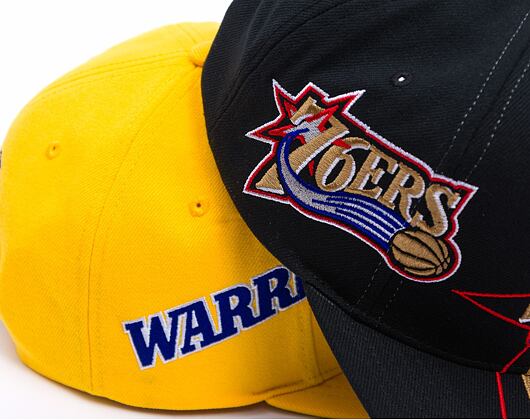 Kappe Mitchell & Ness - Golden State Warriors - Big Time Snapback Hwc - Yellow