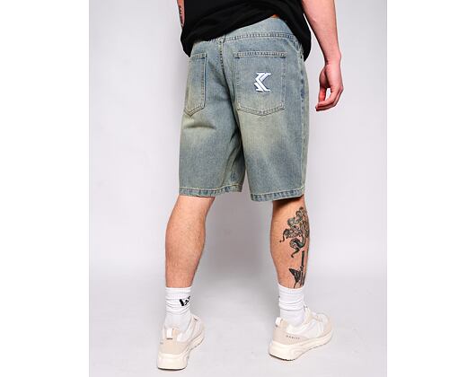 Shorts Karl Kani - OG Denim Baggy Jorts - bleached blue