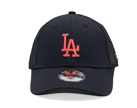 Kinder Kappe New Era - MLB Homefield Trucker 9FORTY - LA Dodgers - Navy / Coral