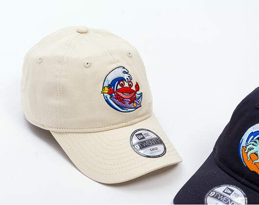 Kinder Kappe New Era - Branded Surf 9TWENTY - Cream / Mauve