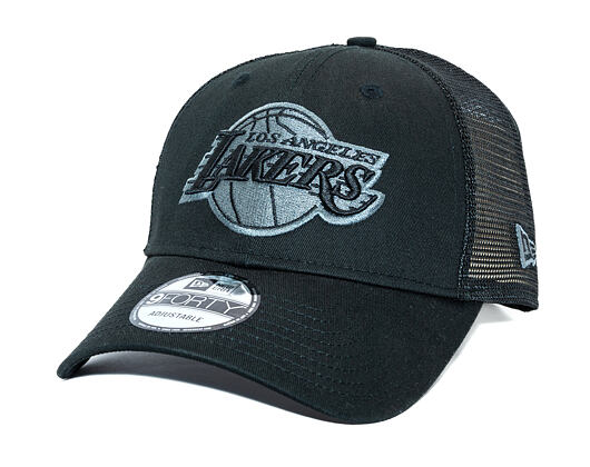 Kappe New Era - NBA Homefield Trucker 9FORTY - LA Lakers - Black / Grey