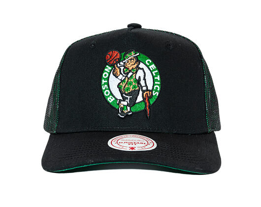 Kappe Mitchell & Ness - NBA Tremor Trucker - Boston Celtics - Black