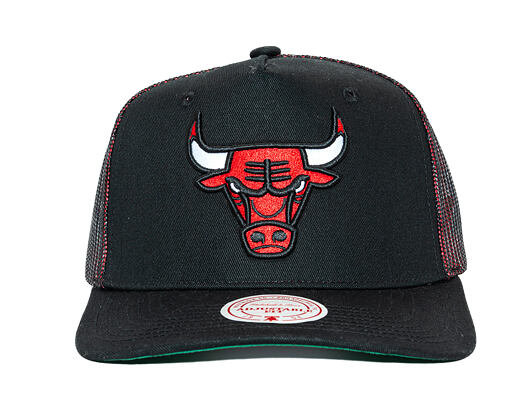 Kappe Mitchell & Ness - NBA Tremor Trucker - Chicago Bulls - Black