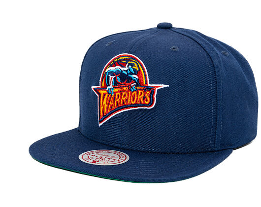 Kappe Mitchell & Ness - NBA Team Ground 2.0 Snapback HWC - Golden State Warriors - Navy