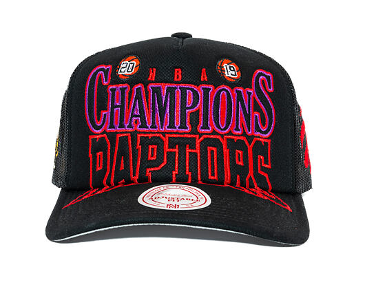 Kappe Mitchell & Ness - NBA Big Champ Trucker - Toronto Raptors - Black