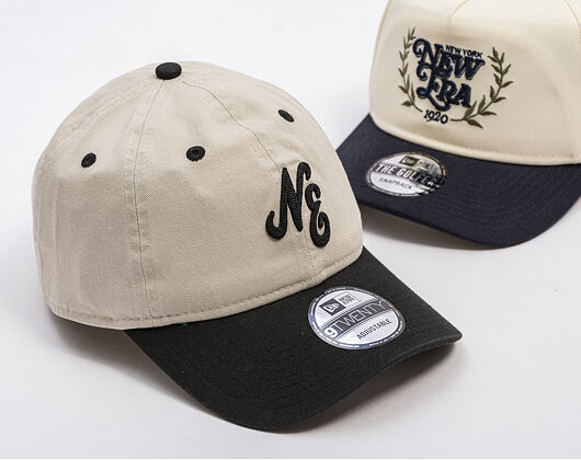 Kappe New Era - Branded 9TWENTY - Stone / Black