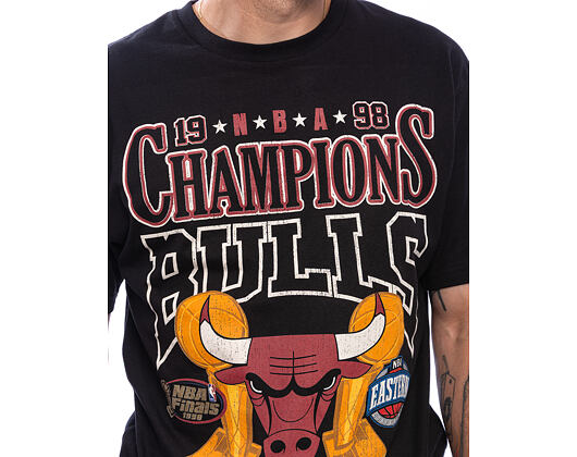 T-Shirt Mitchell & Ness - NBA Big Champ Tee - Chicago Bulls - Black