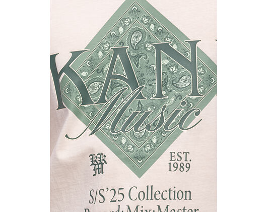 T-Shirt Karl Kani - Kani Music Paisley Print T-Shirt - White