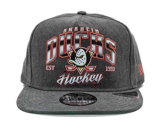 Kappe New Era -  9FIFTY A-Frame NHL Washed - Anaheim Ducks - Black