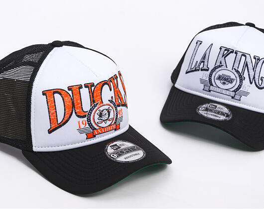Kappe New Era -  9FORTY A-Frame NHL Distressed - Anaheim Ducks - Team Color