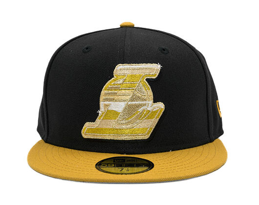 Kappe New Era - NBA 59FIFTY Day LA Lakers - Black & Gold