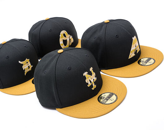 Kappe New Era - MLB 59FIFTY Day - Detroit Tigers - Black & Gold