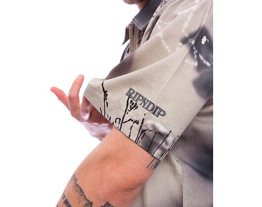 Hemd Rip N Dip - Stargazing Zip Up Shirt Multi